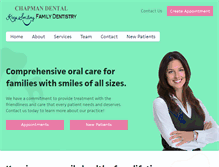 Tablet Screenshot of keepsmilingdds.com